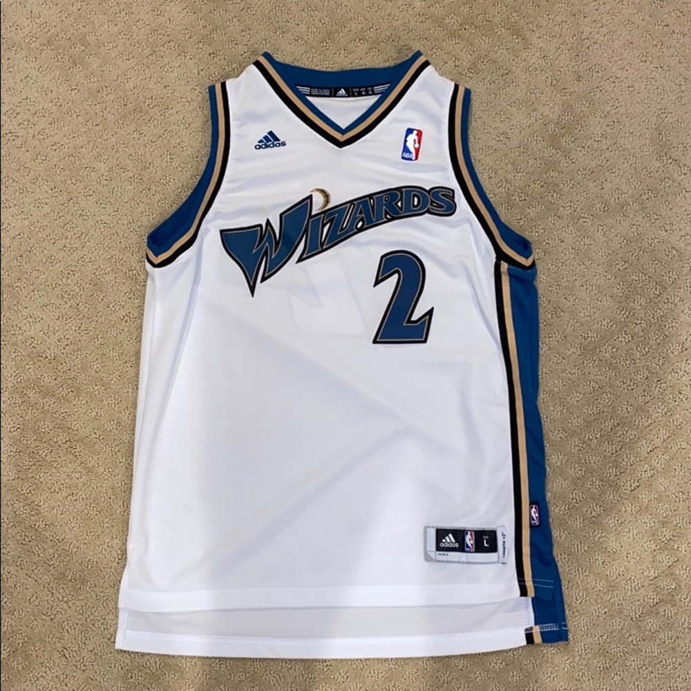 Authentic Youth John Wall Throwback Wizards Jersey